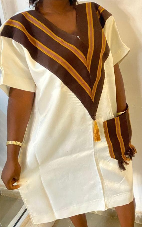 Embroidered Free Gown