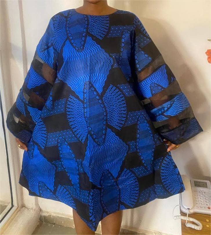 Embroidered Free Gown